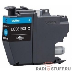 Brother LC-3619XLC Картридж, Cyan MFCJ3530/3930, Cyan, (1500стр)(LC3619XLC)