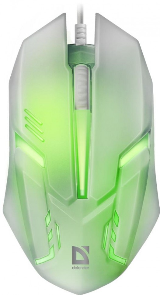 Мышка USB OPTICAL CYBER MB-560L WHITE 52561 DEFENDER