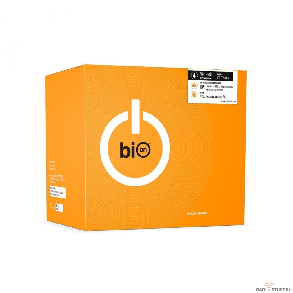 Bion CF259X Картридж для HP LaserJet Enterprise M406/M430, LaserJet M428, LaserJet Pro M304/M404/M428 (10000  стр.), Черный, без чипа