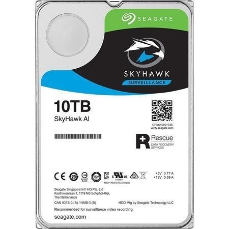 Жесткий диск SATA 10TB 7200RPM 6GB/S 256MB ST10000VE0008 SEAGATE