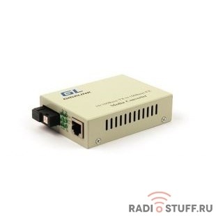 GIGALINK GL-MC-UTPF-SC1F-18SM-1550 Конвертер из UTP, 100Мбит/c в WDM, LFP, SM, SC, Tx:1550/Rx:1310, 18 дБ (до 20 км) (GL-F920R)