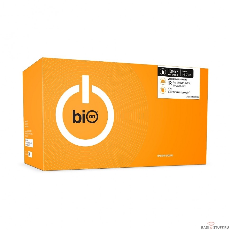 Bion CE410X Картридж для HP LaserJet Pro M351/M375/M451/M475 (4000  стр.), Черный