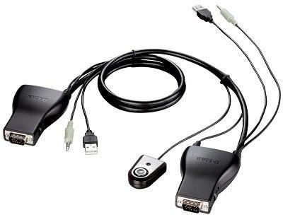 KVM-переключатель D-Link KVM-221/RU, 2PORT W/AUDIO 