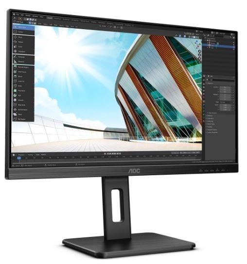 LCD AOC 27'' 27P2C {IPS 1920x1080 75Hz 4ms 178/178 250cd HDMI DisplayPort}