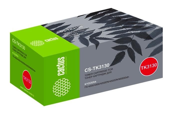 Картридж BLACK /FS 4200/4300 25K CS-TK3130 CACTUS