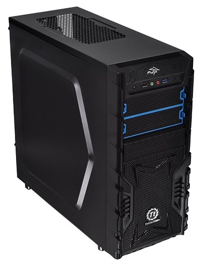 Корпус без БП Thermaltake Versa H23 CA-1B1-00M1NN-01 черный ATX 2x120mm 1xUSB2.0 1xUSB3.0