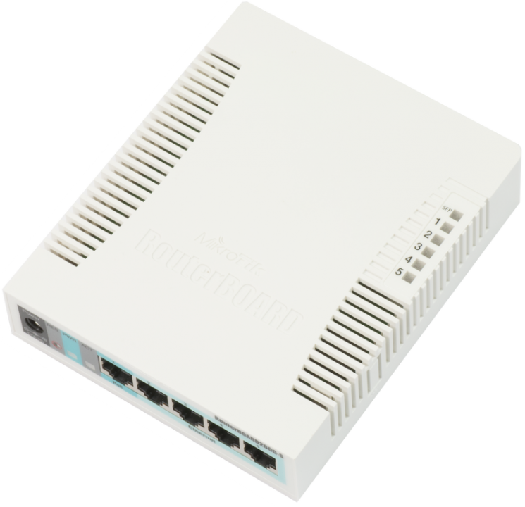 Коммутатор Mikrotik RB260GS (арт. CSS106-5G-1S)