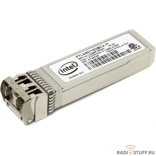 INTEL E10GSFPSR FTLX8571D3BCV-IT модуль Ethernet SFP+ SR Optics для Intel Ethernet Server Adapter X520-DA2