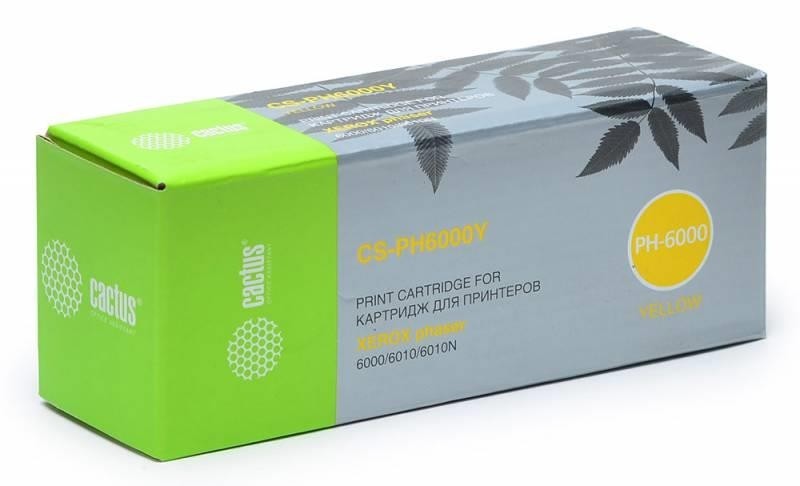 Картридж YELLOW /6000/6010 1K CS-PH6000Y CACTUS