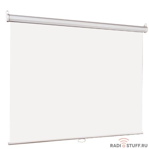 Lumien Eco Picture [LEP-100111] Настенный экран  120х160см (рабочая область 114х154 см) Matte White восьмигранный корпус, возможность потолочн./настенного крепления, уровень в комплекте, 4:3 (треуголь