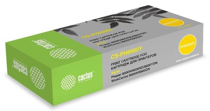 Картридж YELLOW /PH6600/WC6605 6K CS-PH6600Y CACTUS